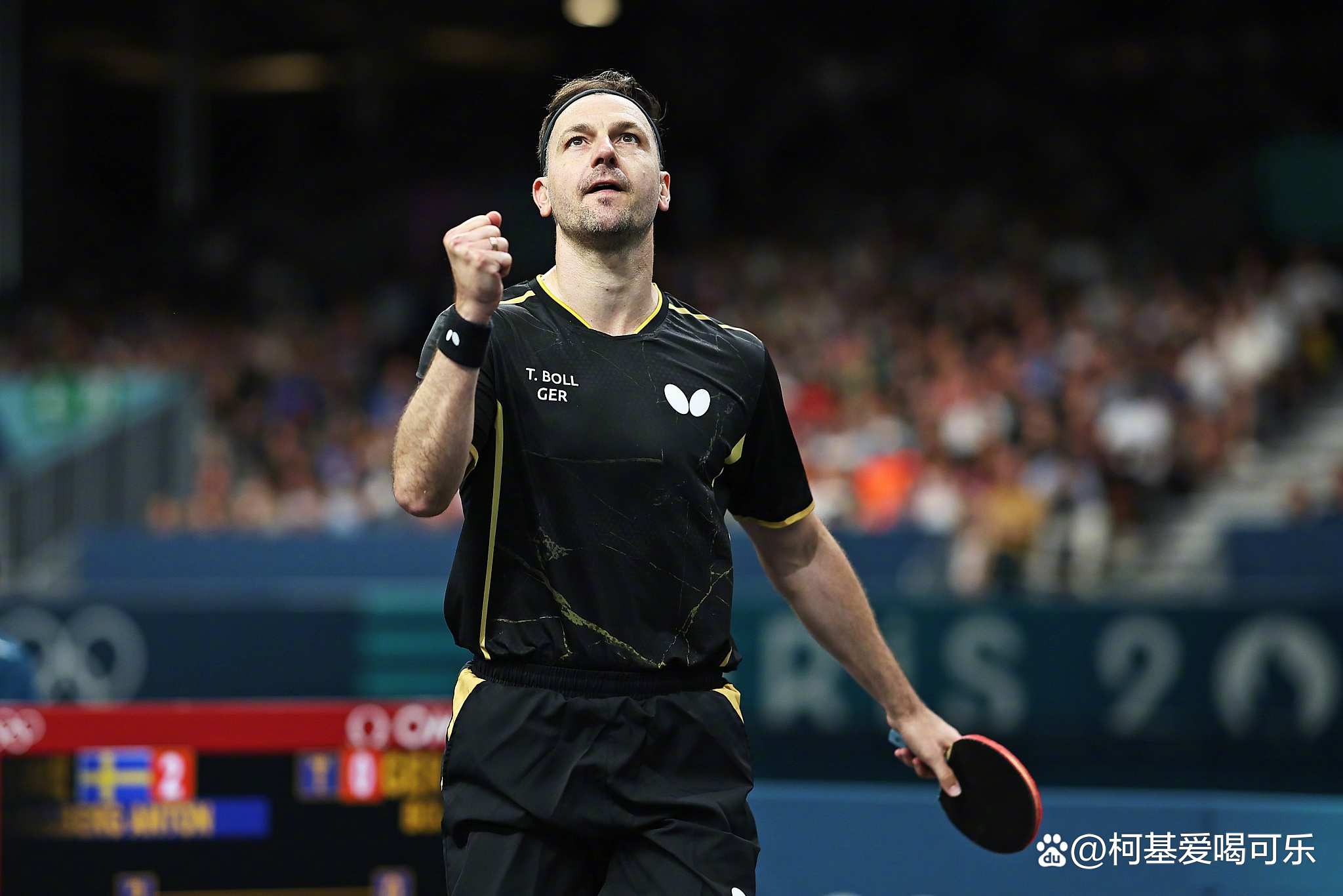 关于英国乒乓球队险胜德国乒乓球队，波尔统治全场的信息