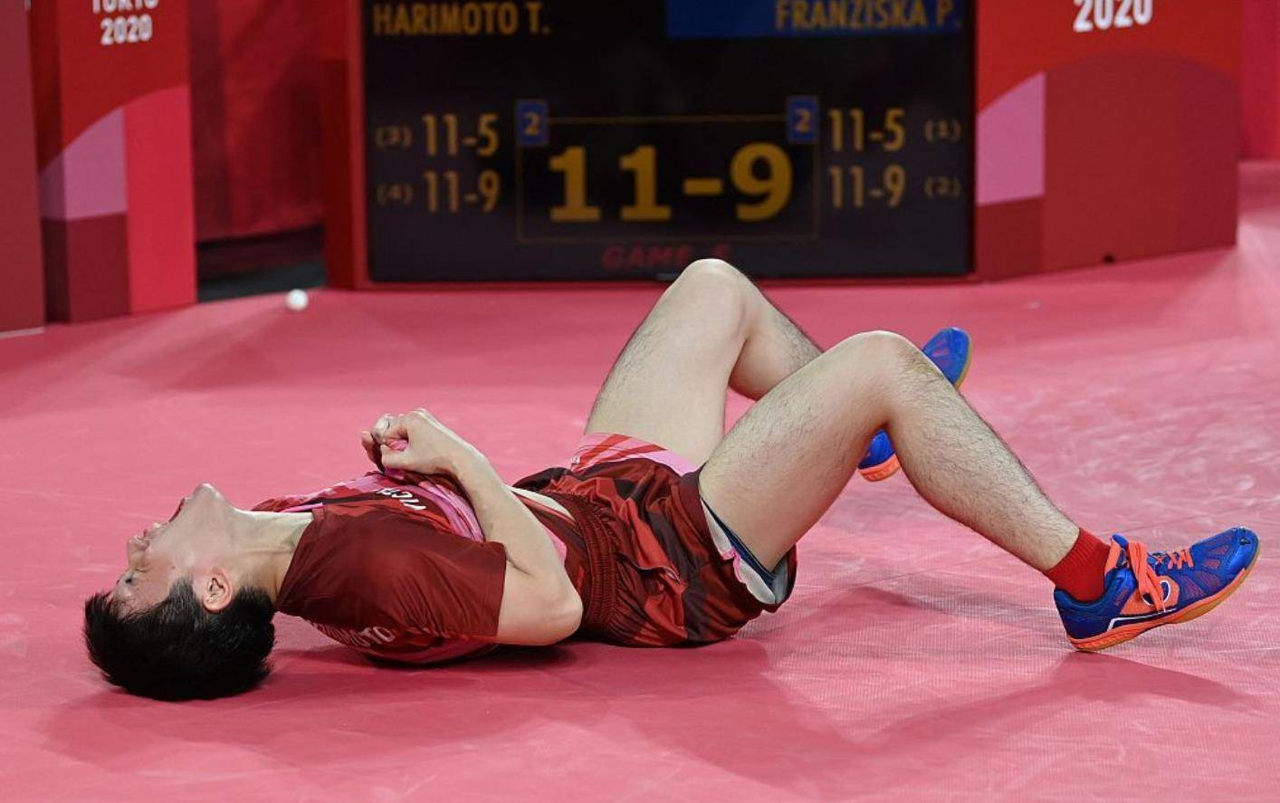 英格兰队碾压德国队，张本智和惊艳四座